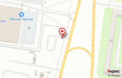 Автостоянка в Тольятти на карте