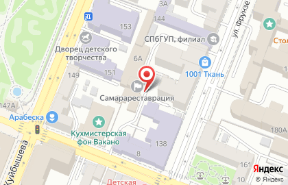 Юридическо-консалтинговый центр Вектор на Красноармейской улице на карте