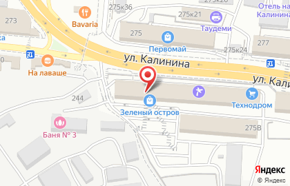 Аптека Авангард в Первомайском районе на карте