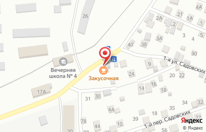 Закусочная в Астрахани на карте
