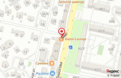 Lounge zone GAZON на карте