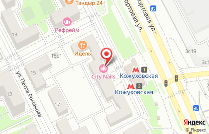 Магазин Белорусская лавка на Южнопортовой улице на карте