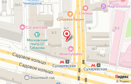 Банк Интеза ЗАО Операционный Офис Проспект Мира, 3 на карте