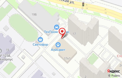 Ветринарная клиника Медея на Чоботовской улице на карте