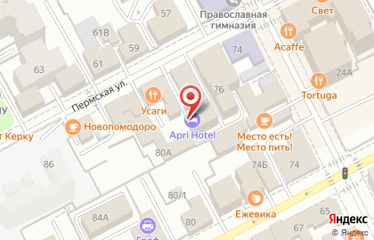 Гостиничный комплекс бизнес-класса Габриэль в Ленинском районе на карте