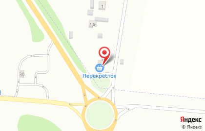 Продовольственный магазин Роза на улице Ленина на карте