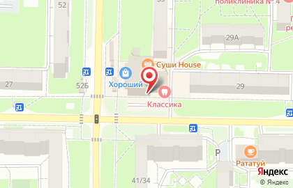 Отделение службы доставки Boxberry в Железнодорожном районе на карте