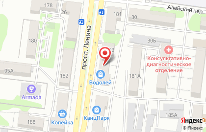 Салон штор на проспекте Ленина на карте