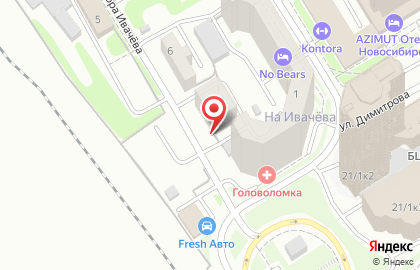 Строительная компания Желдорипотека на Площади Гарина-Михайловского на карте