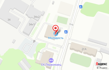 Магазин спортивных товаров для плавания и гимнастики в Первомайском районе на карте