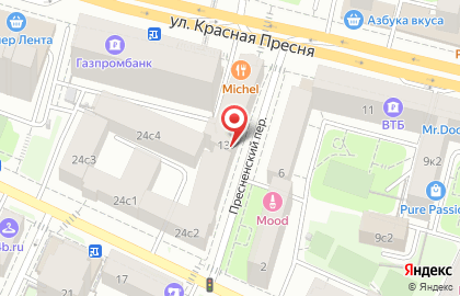 Интернет-магазин Green Corner на метро Краснопресненская на карте