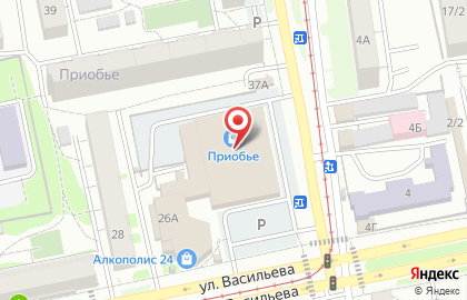 Кредитная компания Микрозайм в Барнауле на карте