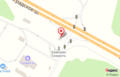Шиномонтажная мастерская Шинник на Петербургском шоссе на карте