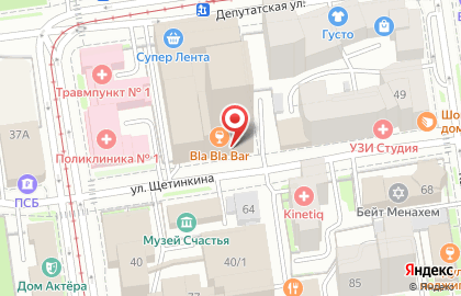 Агентство безопасности Гвардия на Депутатской улице на карте