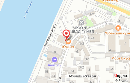 Столовая в Сочи на карте