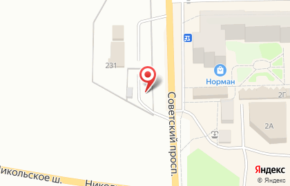 Торгово-производственная компания Грааль в Никольском на карте