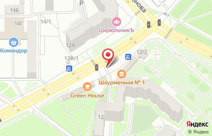 Кафе быстрого питания Lunch Room на карте
