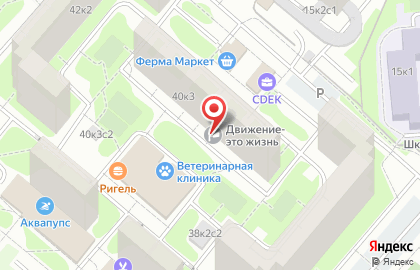 Анна-отто в Крылатском на карте