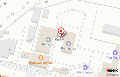 Транспортная компания в Рязани на карте