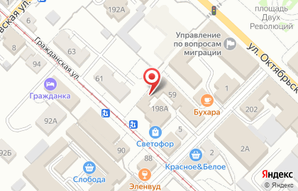 Продуктовый магазин в Москве на карте