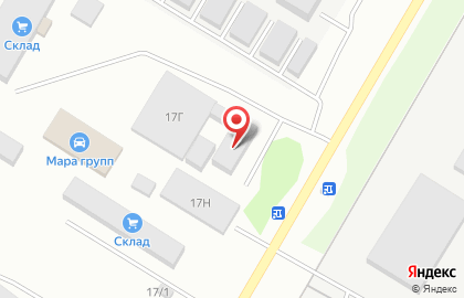 Строительная компания Башстрой на Магистралиной улице на карте