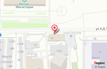 Оптовая база на Автодорожной улице на карте
