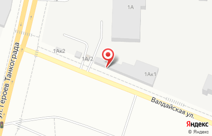 Продуктовый магазин Дорожный в Калининском районе на карте