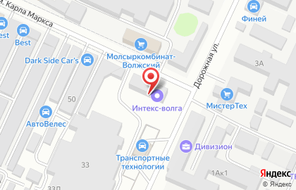 Торговая компания на улице Пушкина на карте