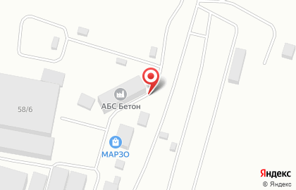 Торговая компания АБС БЕТОН на Центральной улице на карте