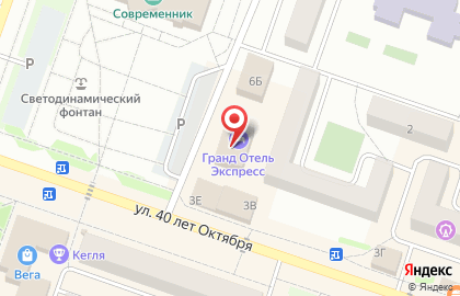 Гостиница Гранд Отель Экспресс на карте