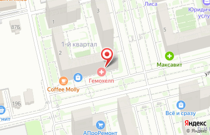 Гедеон на улице Романтиков на карте