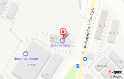 РАТЭК на Коммунистической улице на карте