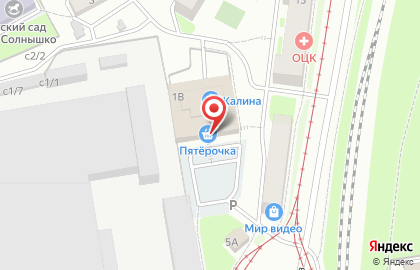 Торговый центр Калина на проспекте Шахтёров на карте