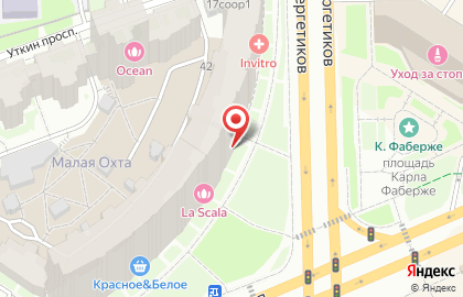 Магазин автозапчастей Exist.ru на метро Ладожская на карте