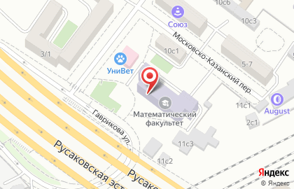 Московский педагогический государственный университет в Красносельском районе на карте