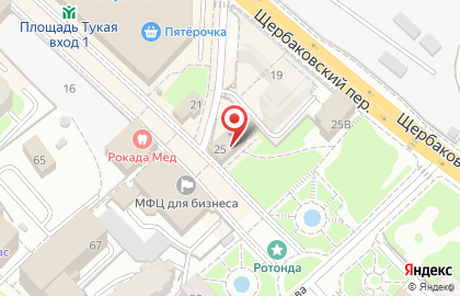 Юридическая компания Юристы Казани на Петербургской улице на карте