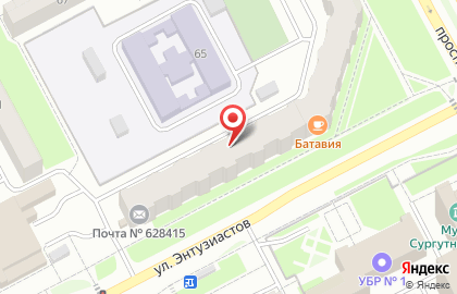 Западно-Сибирский банк Сбербанка России на улице Энтузиастов, 63 на карте