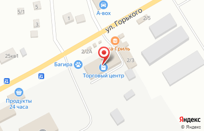 Парикмахерская Бигуди на улице Горького на карте
