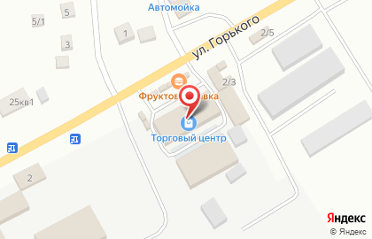 Парикмахерская Бигуди на улице Горького на карте