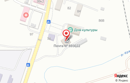 Почтовое отделение №22 на Советской улице на карте