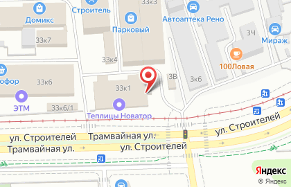 Магазин Теплоград Урал в Дзержинском районе на карте