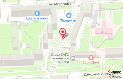ООО Газпром межрегионгаз Брянск на Союзной улице на карте