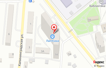 Магазин мясной продукции Мясничок на карте