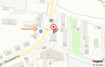 Банкомат Банк ВТБ24, представительство в г. Хабаровске в Краснофлотском районе на карте