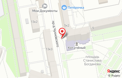 Интернет-провайдер Астра-ореол на улице Авиатриссы Зверевой на карте