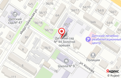 Детский сад Золотой орешек №44 на карте