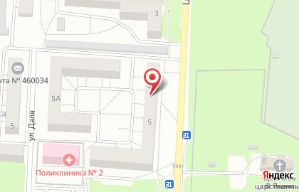 Магазин хозтоваров на Центральной улице на карте
