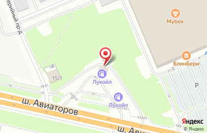 СТО Лукойл в Дзержинском районе на карте