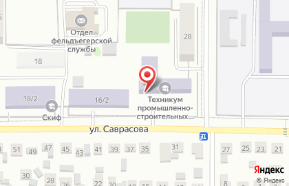 Воронежский техникум промышленно-строительных технологий на карте