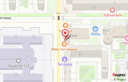 Шаурма #1 в Ново-Савиновском районе на карте